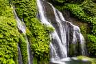Banyumala Twin Waterfalls, located in the North Bali region near the village of Wanagiri. Art Print